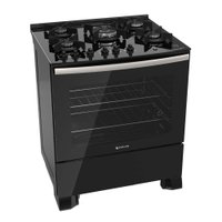 Fogao a Gas de Piso Atlas U. Top Glass