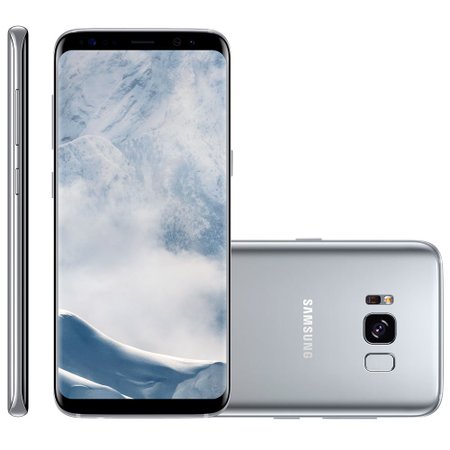Smartphone Samsung Galaxy S8, 64GB, Dual Chip, 12MP, 4G, Prata - G950F