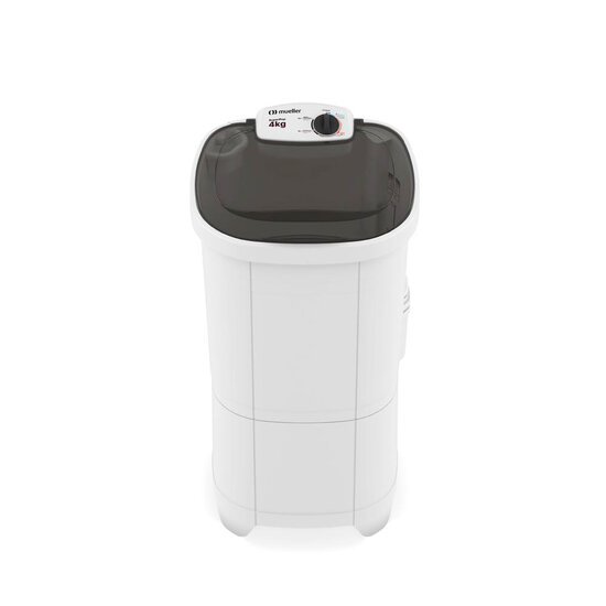 Tanquinho Mueller Superpop 4Kg, Semiautomático, 4 Programas de Lavagem, Branco