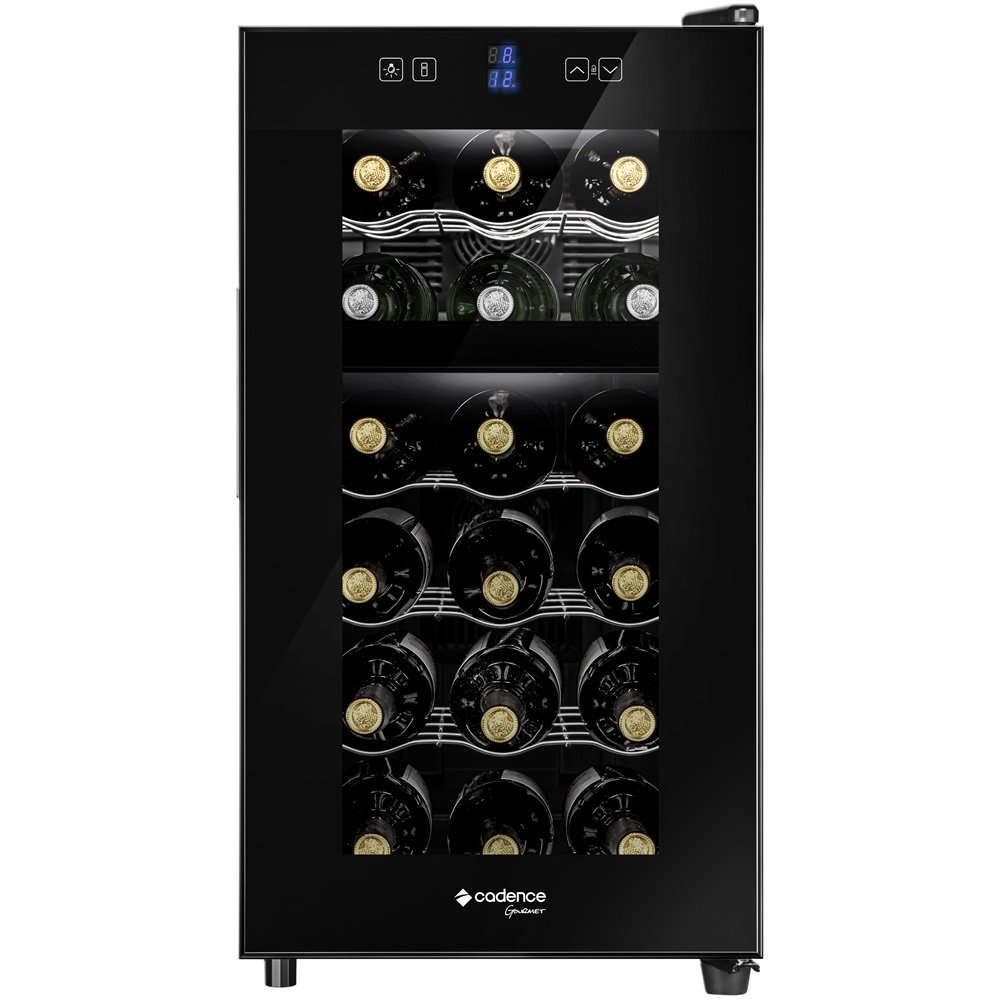 Adega 18 Garrafas Cadence Gourmet Dual Zone Touch ADE180 Colombo