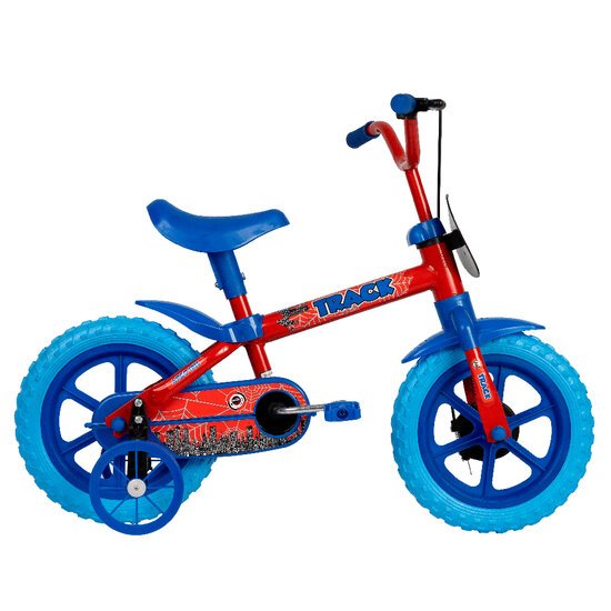 Bicicleta Track&bikes Arco-íris Aro 12 Rígida 1 Marcha - Azul