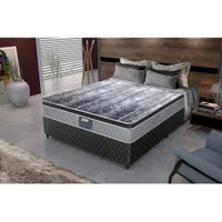 Conjunto Cama Box Casal de Molas Pocket Gazin Invictus IN - 138x188