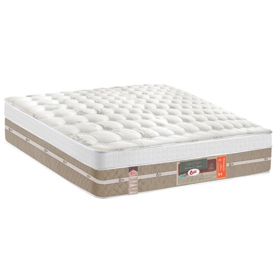 Colchão Casal King Size de Molas Pocket Castor Silver Star Air Híbrido - 193x203
