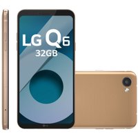 Smartphone LG Q6, Dual Chip, 4G, 32 GB, 13MP, Rosê Gold - M700TV