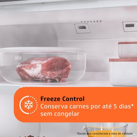 Geladeira / Refrigerador Brastemp Frost Free, 2 Portas, 400L, Evox - BRM54HK