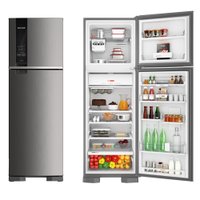 Refrigerador / Geladeira Brastemp Frost Free, 2 Portas, 400L, Evox - BRM54HK