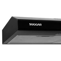 Depurador de Ar Suggar Slim, 60 cm, 3 Velocidades, Preto - DI6