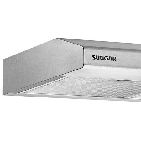 Depurador De Ar Suggar Slim 60 Cm 3 Velocidades Inox Di6 Colombo