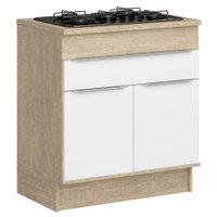 Balcão 80cm Decibal Slim, 2 Portas - CS601R