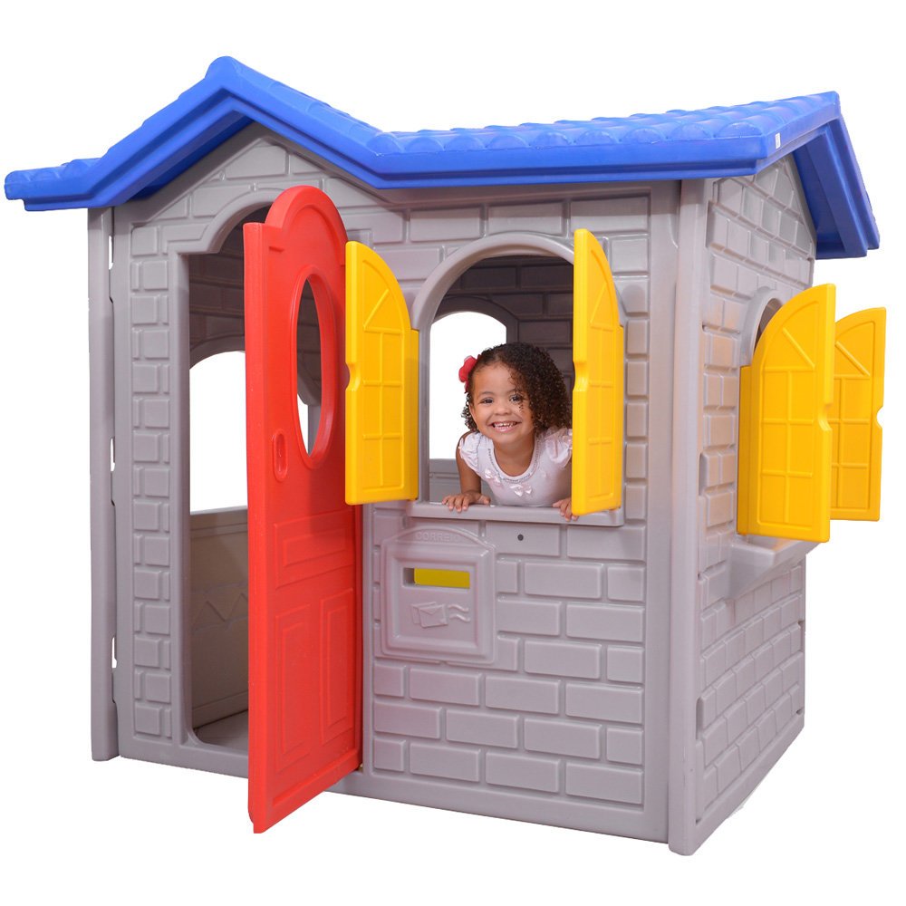 Casinha Tropical Infantil Xalingo, com Fogão e Pia - 0945.5 - Colombo