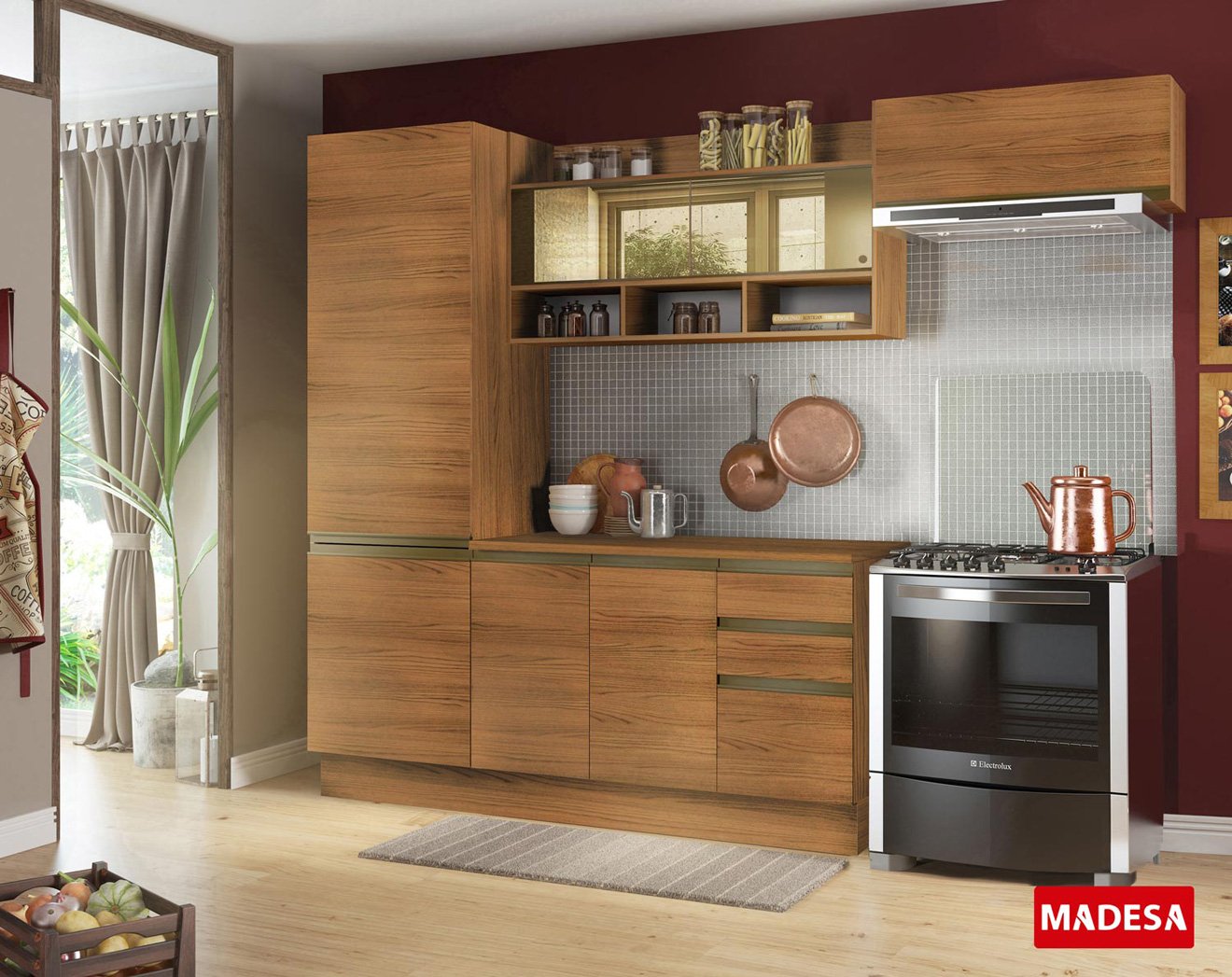 Cozinha Compacta Madesa Glamy Acord 8 Portas 2 Gavetas Colombo Cozinha Compacta Madesa Glamy Acord 8 Portas 2 Gavetas Colombo