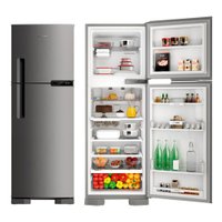 Geladeira / Refrigerador Brastemp, 2 Portas, Frost Free, 375L, Evox - BRM44HK