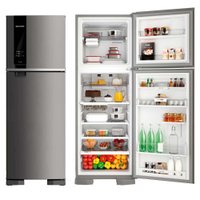 Refrigerador / Geladeira Brastemp Frost Free, 2 Portas, 375L, Evox - BRM45Hk
