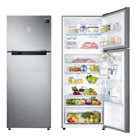 refrigerador geladeira samsung frost free 5 em 1 2 portas 453 litros rt46