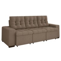 Sofá 4 Lugares Retrátil e Reclinável Linoforte Brindisi