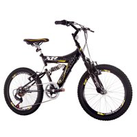 Bicicleta Track Bikes XR20 PA, Aro 20, 6 Marchas, V-Brake, Quadro Aço Carbono