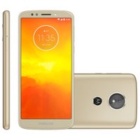 Smartphone Motorola Moto E5, 32GB, Dual Chip, 13MP, 4G, Ouro - XT1944