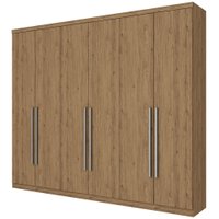 Guarda-Roupa / Roupeiro Henn Amaro, 6 Portas, 3 Gavetas - D177
