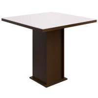 Mesa Quadrada com Tampo de Vidro 90 cm Zamarchi - 115