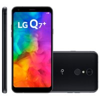 Smartphone LG Q7 Plus, Dual Chip, 4G, 64 GB,16 MP, Preto - LMQ610BA