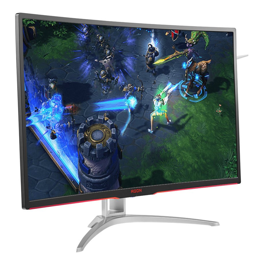 Monitor Gamer AOC Agon 32'' Tela Curva LED Full HD AG322FCX/75 Colombo