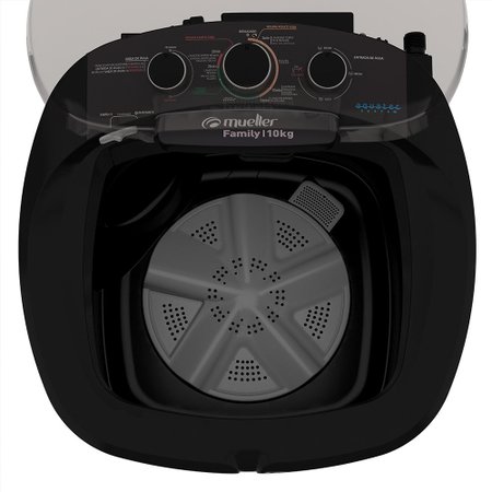 lavadora de roupas mueller 10kg family aquatec semiautomatica
