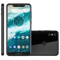 Smartphone Motorola Moto One, 64GB, Dual Chip, 4G, Preto - XT1941 