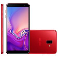 Smartphone Samsung Galaxy J6 Plus, 32GB, Dual Chip, 4G, Vermelho - SM-J610G