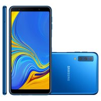 Smartphone Samsung Galaxy A7, 128GB, Dual Chip, 4G, Azul - SM-A750G