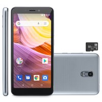 Smartphone Multilaser MS50G 8GB + Micro SD 32GB, Prata - P9510