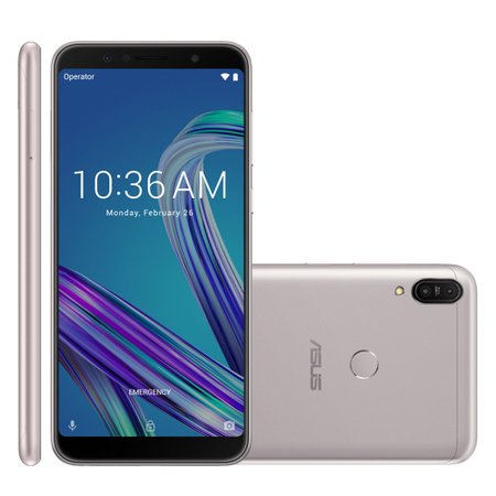 Asus ZenFone Max Pro M1 64GB Prata - ZB602KL