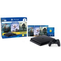 Playstation 4 Sony Hits Bundle 4, 1TB, 1 Controle Sem Fio, 3 Jogos Fisicos