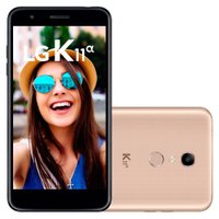 Smartphone LG K11 Alpha, Dual Chip, 16GB + Micro SD 16GB, Dourado - LMX410 