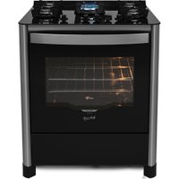 Fogão a Gás de Piso 5 Bocas Fischer Gran Cheff, com Grill Elétrico, Inox - 26988