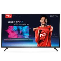 Smart TV Ultra HD LED 65'' TCL, 4K, 3 HDMI, 2 USB, com Wi-Fi - 65P65US