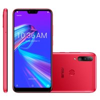 Smartphone Asus ZenFone Max Shot, 64GB, 4G, Câmera Tripla, Vermelho - ZB634KL