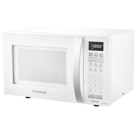 Micro-ondas Panasonic 21 Litros, 10 Níveis de Potência, Branco - ST25JW