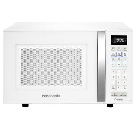Micro-ondas Panasonic 21 Litros, 10 Níveis de Potência, Branco - ST25JW