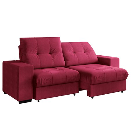 Sofá 4 Lugares Retrátil e Reclinável Linoforte Centaurus