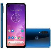 Smartphone Motorola One Vision, 128GB, 4G, 48MP + 5MP, Azul Safira - XT1970