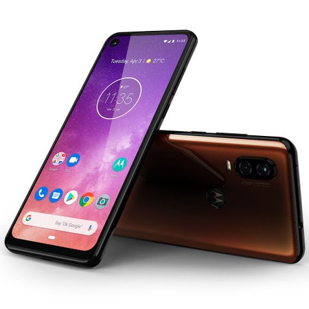 Smartphone Motorola One Vision, 128GB, 4G, 48MP + 5MP, Bronze - XT1970