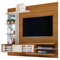 Estante Home Theater Suspensa Madetec Frizz Supreme, 2 Portas, Espelho 