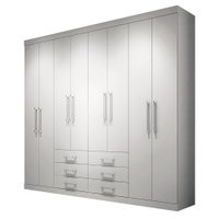 Guarda-Roupa / Roupeiro Santos Andirá Master, 8 Portas, 6 Gavetas