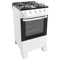 Fogão a Gás de Piso 4 Bocas Mueller Fratello Vetro 