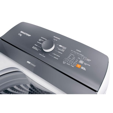 Lavadora de Roupas Brastemp 12Kg, Automatica, Branca - BWK12AB