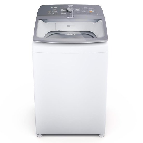 Lavadora de Roupa 12 Kg Branco Água Quente Com Ciclo Tira Manchas Pro e Ciclo Antibolinha Brastemp - 220v - Bwr12abbna