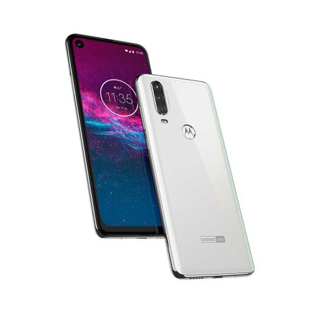 Smartphone Motorolo One Action, 64GB, Dual Chip, 4GB, Branco - XT2013