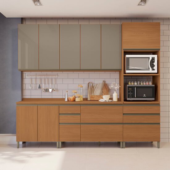 Armário Aéreo 120 cm Kappesberg Maxxi 3 Portas G767 | Colombo