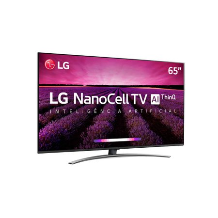 Smart TV Ultra HD LED 65 LG, 4K, Nano, 4 HDMI, 3 USB com WI-Fi - 65M8100PSA