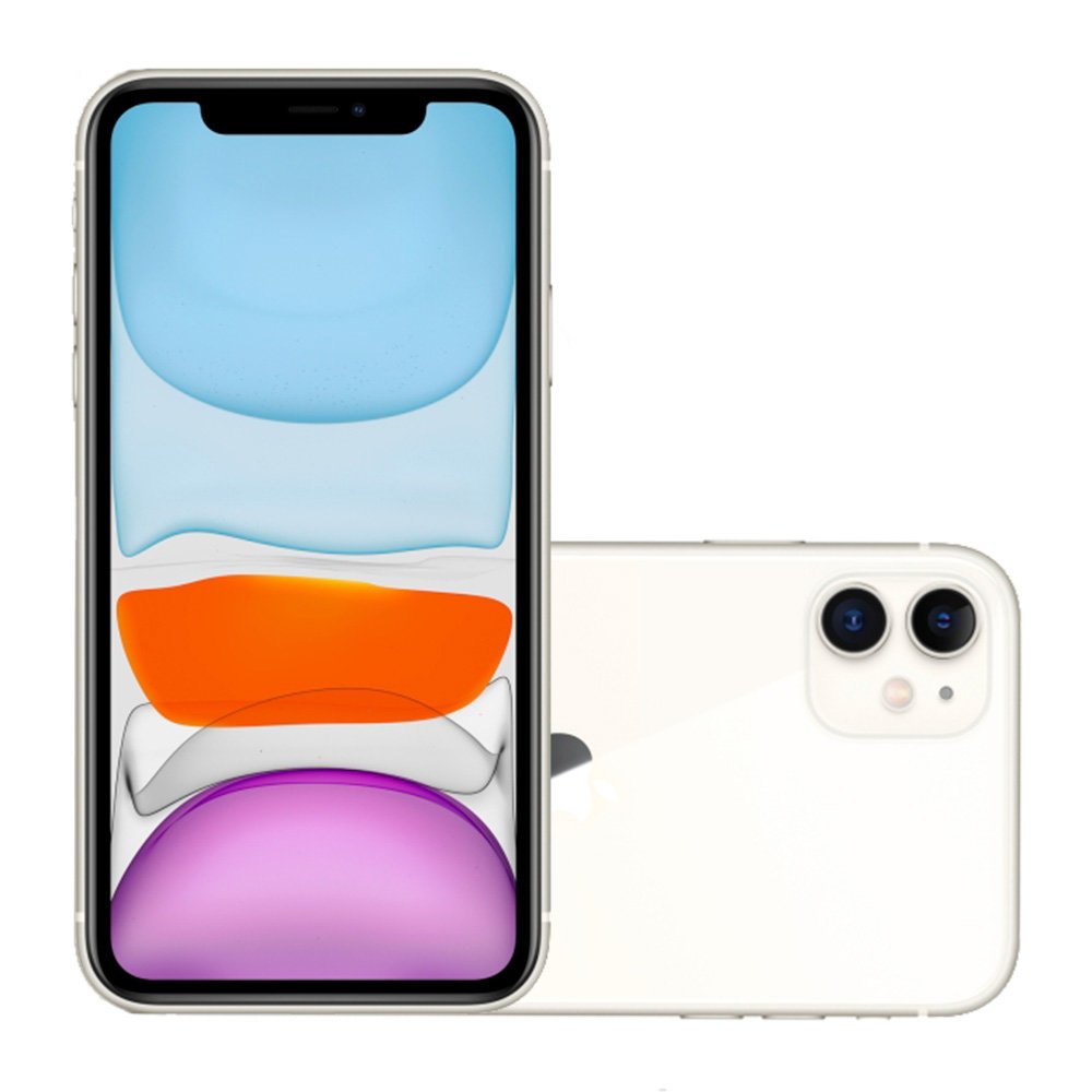 iPhone 11 Apple, 256GB, 12MP, 4G, iOS 13, Branco Colombo